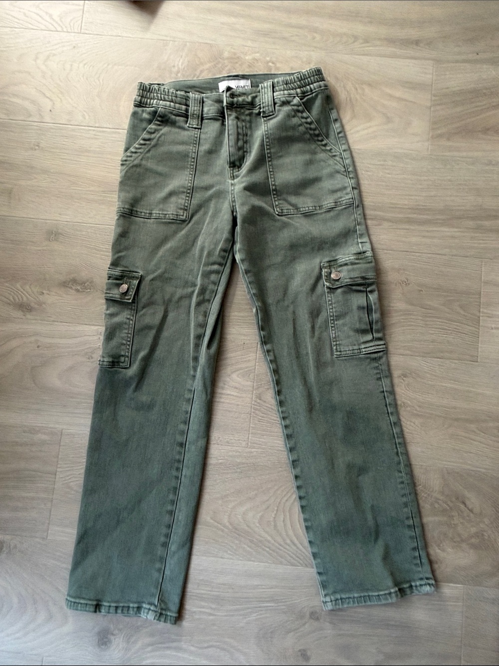 Olive Green Cargo Pants vervet